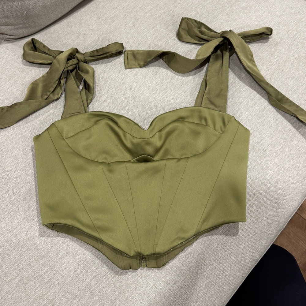 House of CB Olive Green Bodysuit - Picture 8 of 8